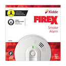 Kidde Firex Smoke Detector, Hardwired with nine-V Battery Backup & Front-Load Battery Door, Smoke Alarm, 4-Pack