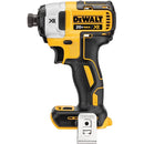 DEWALT 20V MAX XR Cordless Brushless 3-Speed 1/4 in. Impact Driver Kit and MAXFIT Right Angle Magnetic Attachment