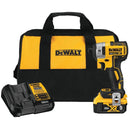 DEWALT 20V MAX XR Cordless Brushless 3-Speed 1/4 in. Impact Driver Kit and MAXFIT Right Angle Magnetic Attachment