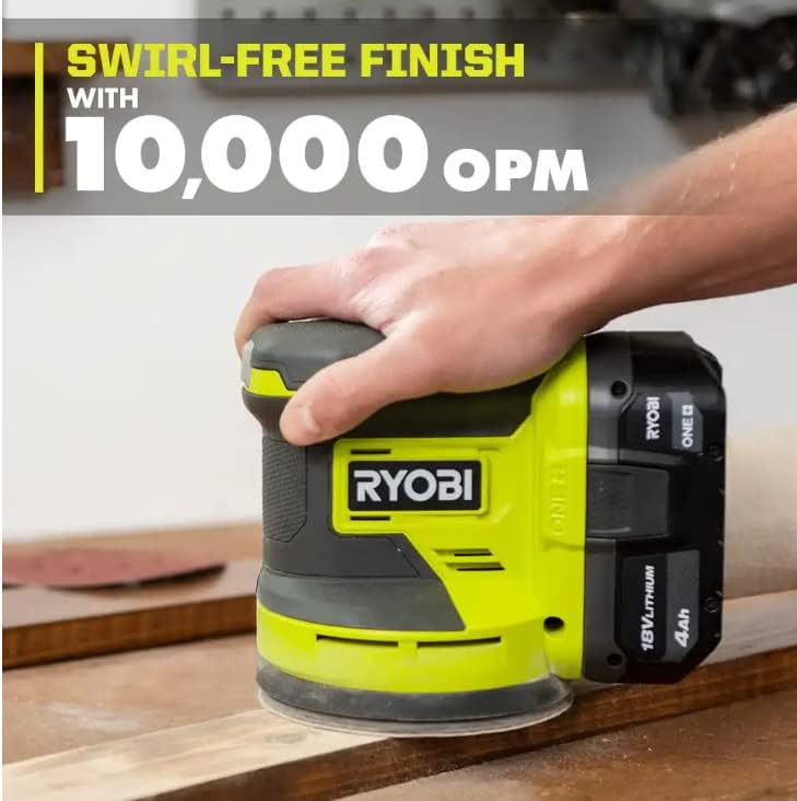 Ryobi One+ 18v 5" Random Orbit Sander