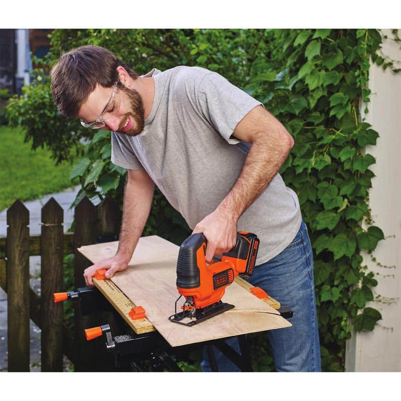 BLACK+DECKER 20V MAX Lithium-Ion Cordless Jig Saw (Tool Only)