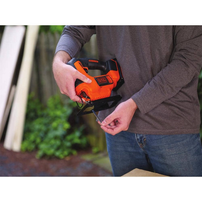 BLACK+DECKER 20V MAX Lithium-Ion Cordless Jig Saw (Tool Only)