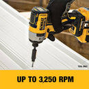 DEWALT 20V MAX XR Cordless Brushless 3-Speed 1/4 in. Impact Driver Kit and MAXFIT Right Angle Magnetic Attachment