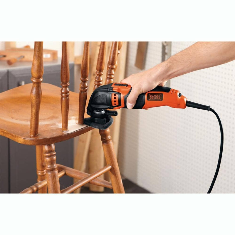 BLACK+DECKER 2.0 Amp Variable Speed Oscillating Multi Tool