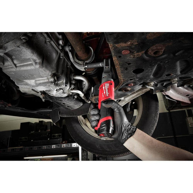 Milwaukee M12 FUEL 12V Lithium-Ion Brushless Cordless 3/8 in. Ratchet with M12 2.0Ah Battery