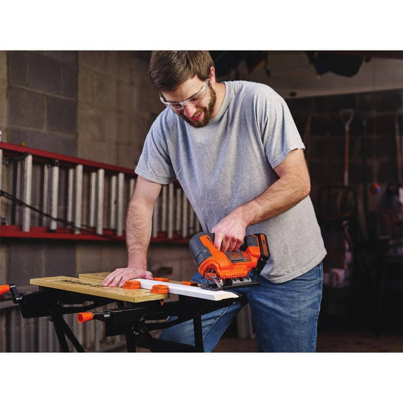 BLACK+DECKER 20V MAX Lithium-Ion Cordless Jig Saw (Tool Only)