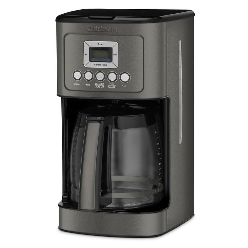 Cuisinart PerfecTemp 14-Cup Programmable Black Satinless Steel Drip Coffee Maker